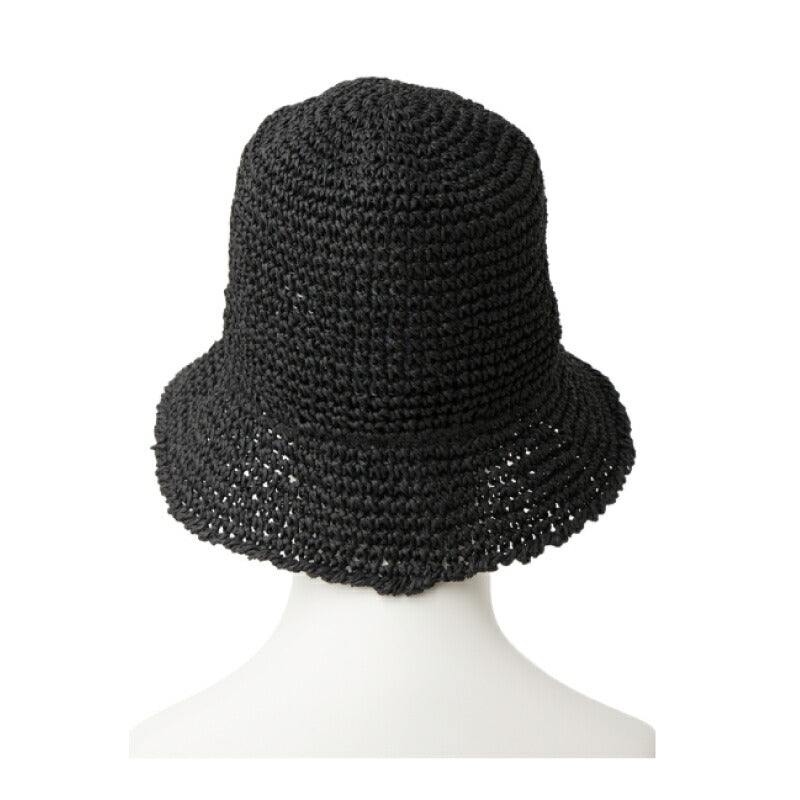 ニューエラ バケットハット 麦わら帽子 ストローハット バケハ ペーパーストロー NEWERA  BUCKET01 SB PAPER 紫外線対策 UVカット メンズ レディース 大きいサイズ