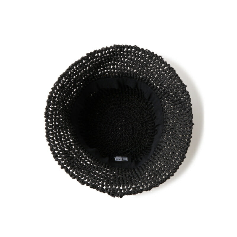 ニューエラ バケットハット 麦わら帽子 ストローハット バケハ ペーパーストロー NEWERA  BUCKET01 SB PAPER 紫外線対策 UVカット メンズ レディース 大きいサイズ