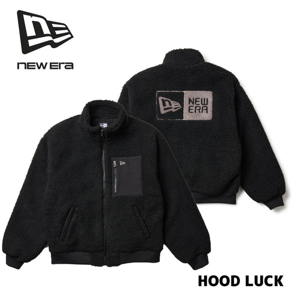 ニューエラ ボア ジャケット NEWERA  モコモコ ボアブルゾン ファー Boa Blouson 防寒 ボア素材 暖かい メンズ レディース ジャンバー キャンプ アウトドア ストリート HIP HOP