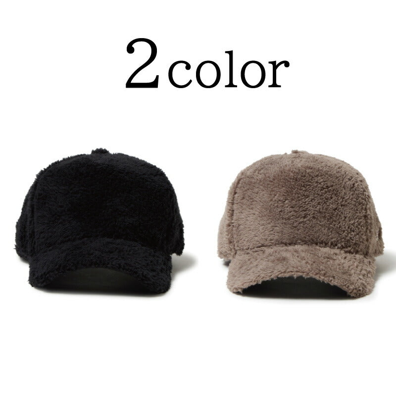 ニューエラ キャップ 9FORTYY Mink Fleece ミンクフリース ボア メンズ レディース プレゼント 秋冬 黒 ベージュ ブラウン フリーサイズ