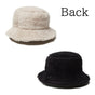 ニューエラ NEWERA ミンクファー フリース バケットハット 01 ボア バケツハット サファリハット コード無し 冬用 温かい帽子 メンズ レディース カップル ペア お揃い