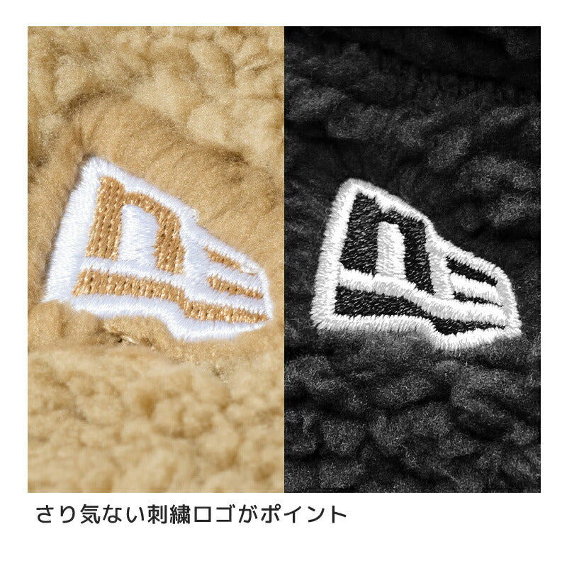 ニューエラ　ネックウォーマー　メンズ レディース　ボア フリース New era 送料無料 防寒 作業服 制服 スキー スノーボード ウィンタースポーツ　ネックオーマー マフラー スヌード