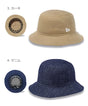 ニューエラ NEWERA バケットハット 01 バケツハット サファリハット コード無し メンズ レディース キャンプ アウトドア ファッション スナップ バケツ 帽子