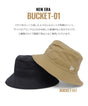 ニューエラ NEWERA バケットハット 01 バケツハット サファリハット コード無し メンズ レディース キャンプ アウトドア ファッション スナップ バケツ 帽子