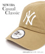 ニューエラ キャップ casualclassic カジュアルクラシック ローキャップ スナップボタン ベースボールキャップ 野球帽 ウォッシュ加工 コットンキャップ メンズ レディース フリーサイズ ダメージ加工