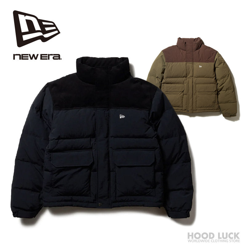 ニューエラ ダウンジャケット NEW ERA DOWN JACKET ダウン70% フェザー30% 防寒 アウトドア ストリート シンプル ブランド メンズ レディース アウター