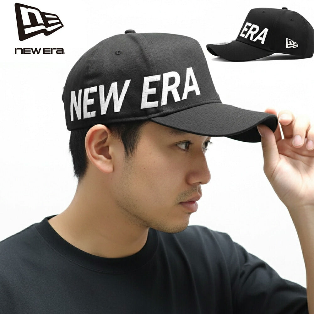 ニューエラ NEWERA キャップ 9FORTY A-Frame エッシェンシャル ブランドネーム ブランドロゴ デカロゴ 限定 フリーサイズ 大きいサイズ メンズ レディース