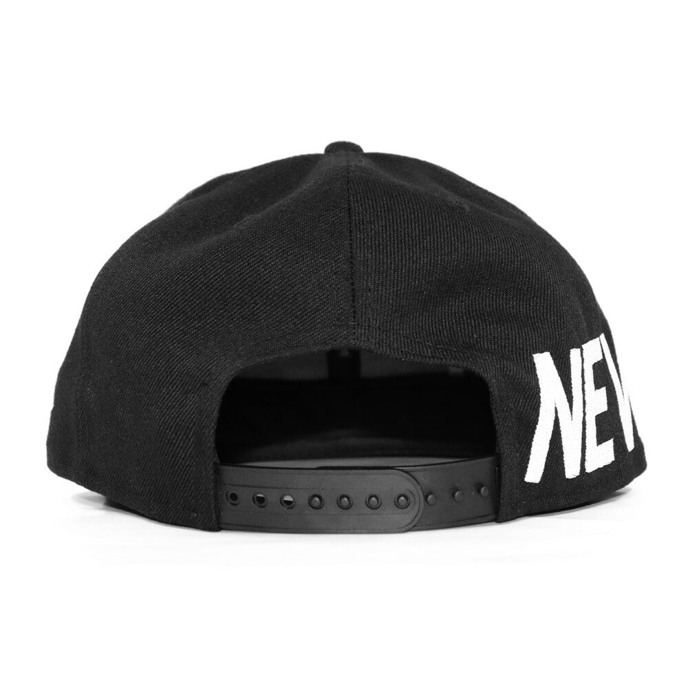 ニューエラ キャップ 9FIFTY エッシェンシャル サイドロゴ Essential 帽子 メンズ レディース ベースボールキャップ 野球帽 デカロゴ フリーサイズ 大きいサイズ 限定 シンプル 大きいサイズ 65cm