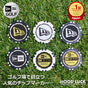 ニューエラ NEWERA ゴルフ GOLF マーカー ボールマーカー プレート パター MARKER プレート カジノ チップ マツイゲーミング ゴルファー 目立つ コラボ マツイ