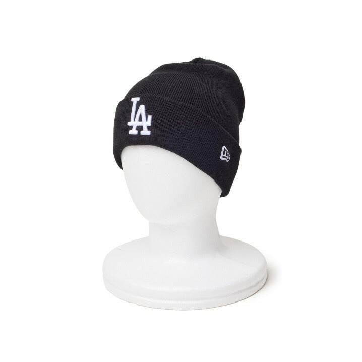 ニューエラ ニット帽 カフニット MLB Team Logo NY LA メンズ レディース ストリート HIP HOP B系 大谷 ホームラン メジューリーグ 野球 応援 ファングッズ 冬