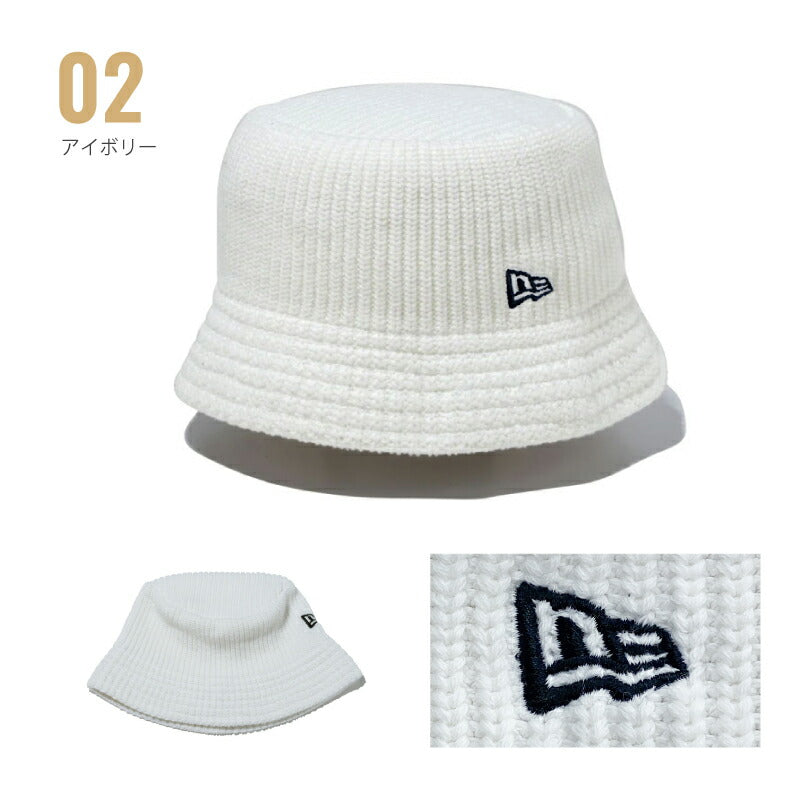 ニューエラ ニットバケットハット サマーニット NEW ERA バケハ メンズ レディース ダンス 衣装 紫外線対策 UVカット