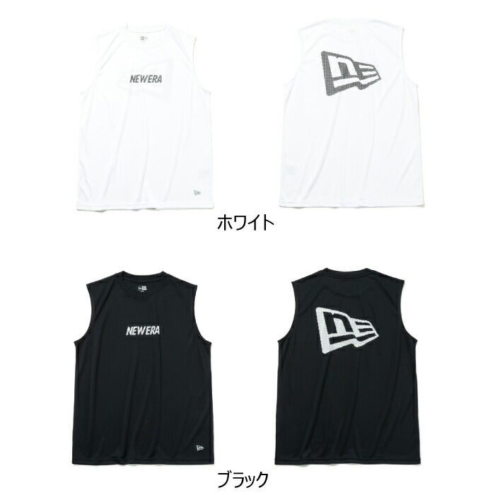 ニューエラ タンクトップ NEW ERA Front & Back Logo ニューエラー スポーツ パフォーマンスアパレル メンズ レディース 部活 バスケ 学校 ユニフォーム