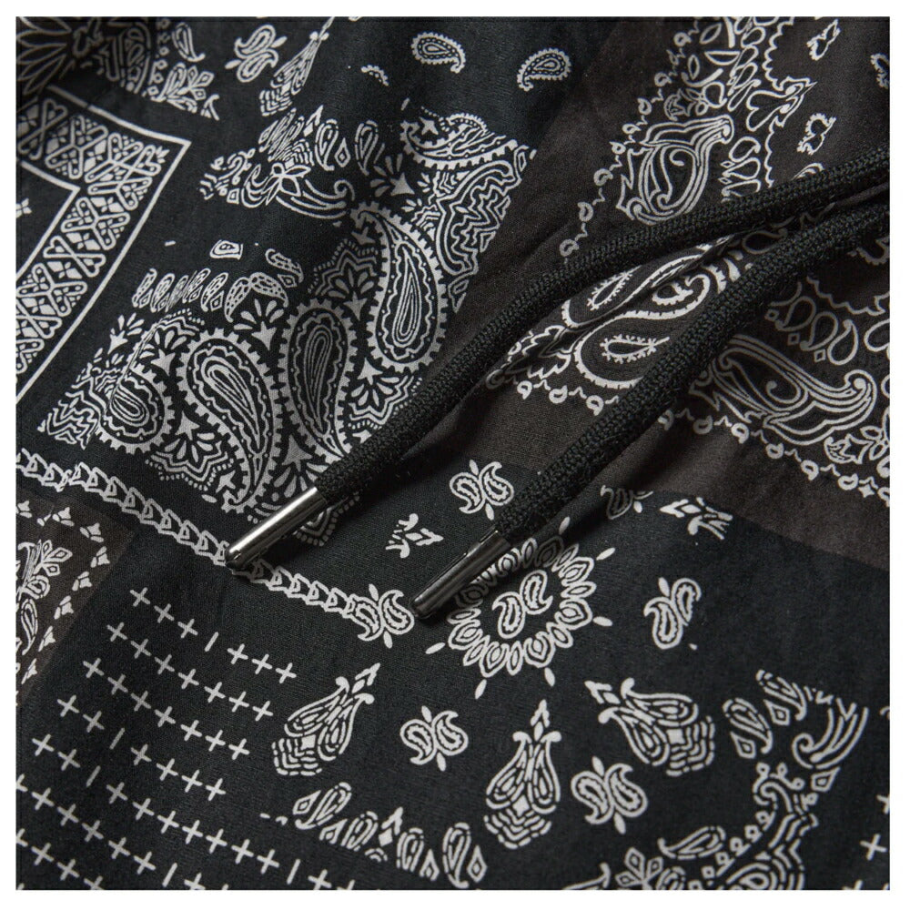 ニューエラ ハーフパンツ NEW ERA イージー ショートパンツ Oriental Paisley ブラック メンズ レディース