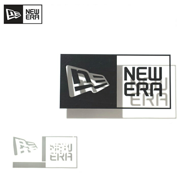 ニューエラ NEWEAR ステッカー シール ニューエラボックスロゴ NEWERA STICKER 屋外シール