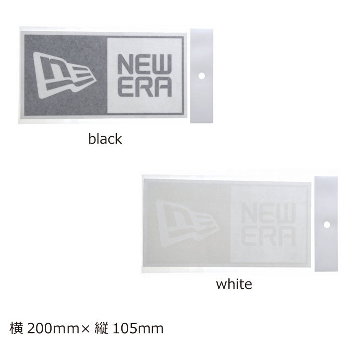 ニューエラ NEWEAR ステッカー シール ニューエラボックスロゴ NEWERA STICKER 屋外シール