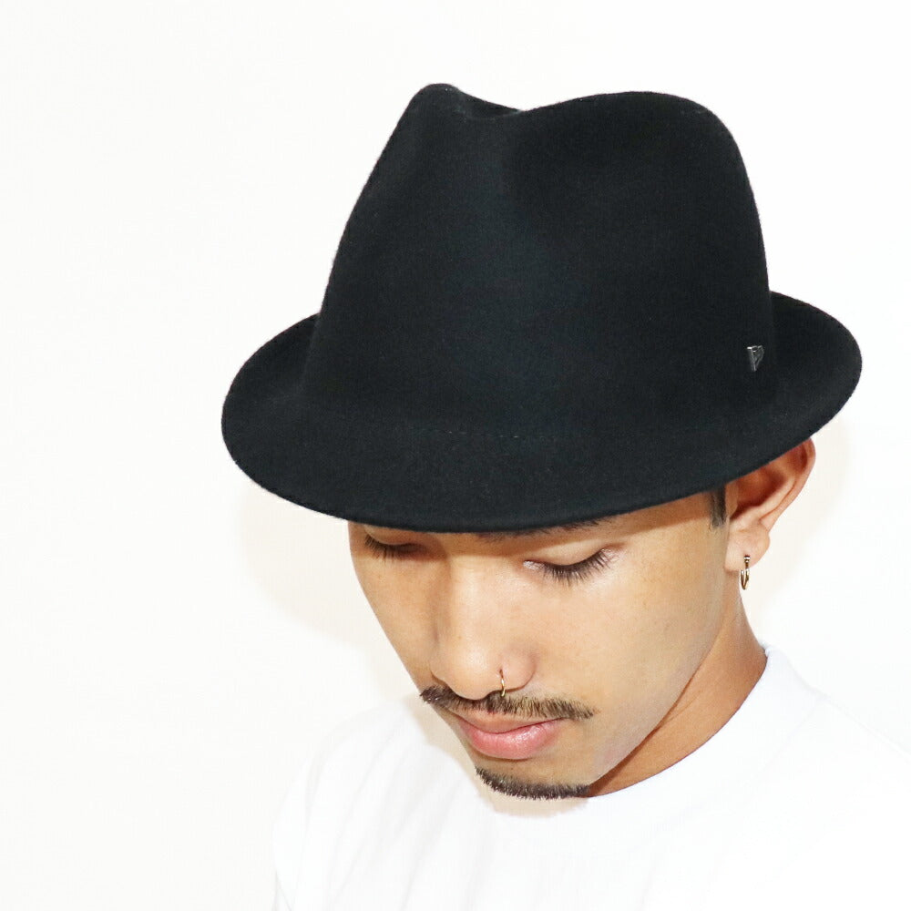 ニューエラ ハット NewEra The Trilby トリルビー ウール 中折れハット 秋冬 帽子 キャップ 大きいサイズ 中折れ 高級 ブランド メンズ レディース エレガント ソフトハット おしゃれ ストリート カジュアル シンプル