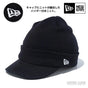 ニューエラ ニット帽 バイザーニット NEW ERA 帽子 ニットキャップ メンズ レディース つば付き 秋冬 定番 無地 シンプル ベーシック 黒 白 ブランド おしゃれ 人気 防寒 かわいい ユニセックス スノーボード スキー 送料無料