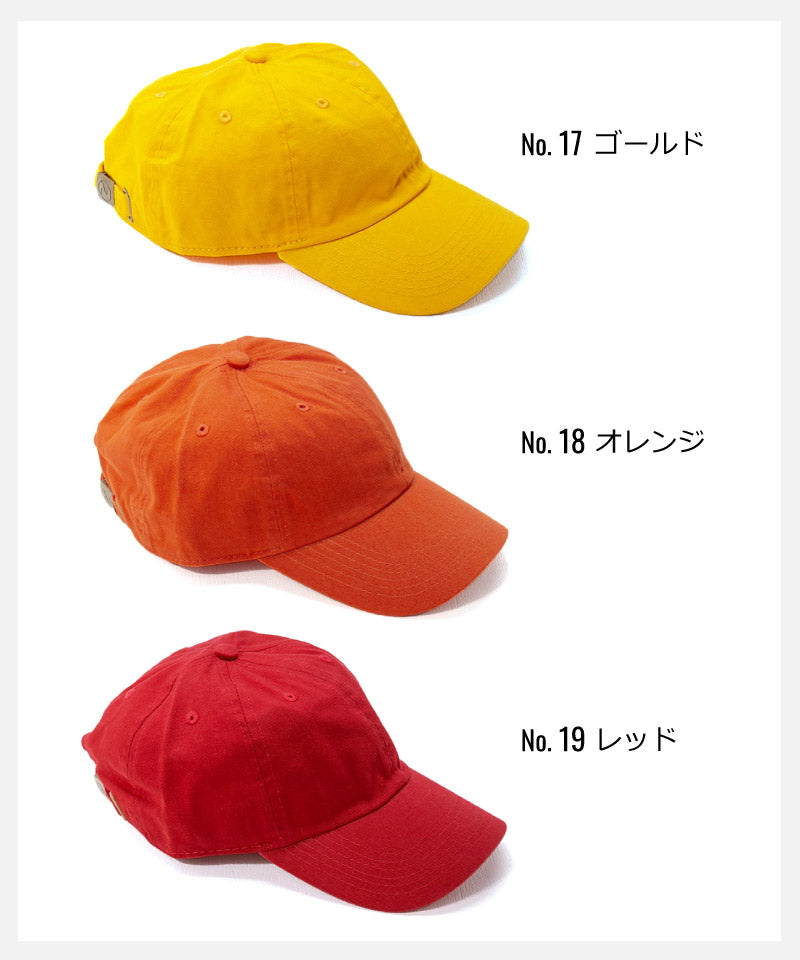 ニューハッタン キャップ ローキャップ ポロキャップ 6パネルキャップ コットンキャップ NEWHATTAN ニュー