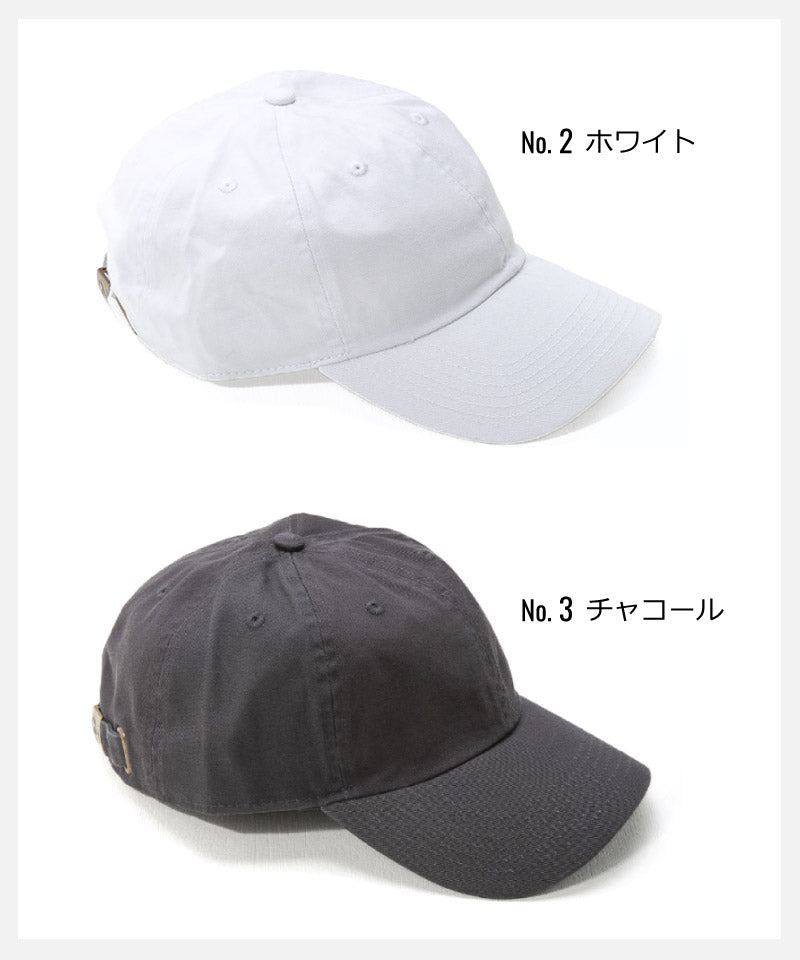 ニューハッタン キャップ ローキャップ ポロキャップ 6パネルキャップ コットンキャップ NEWHATTAN ニュー