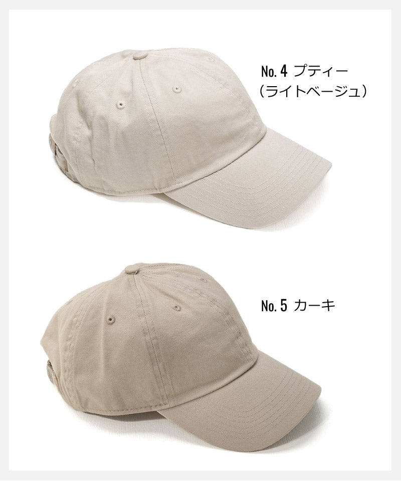 ニューハッタン キャップ ローキャップ ポロキャップ 6パネルキャップ コットンキャップ NEWHATTAN ニュー