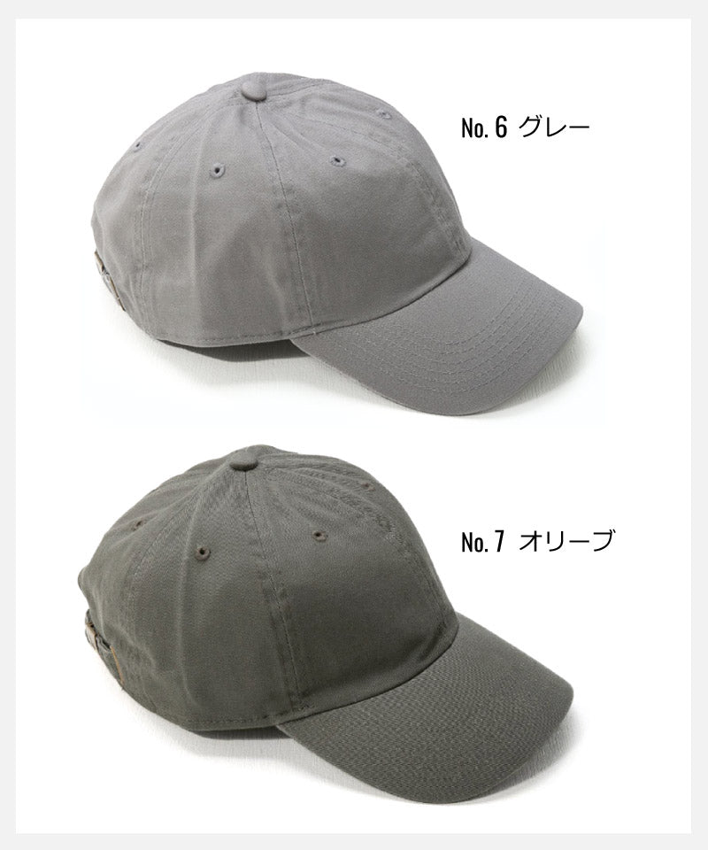 ニューハッタン キャップ ローキャップ ポロキャップ 6パネルキャップ コットンキャップ NEWHATTAN ニュー