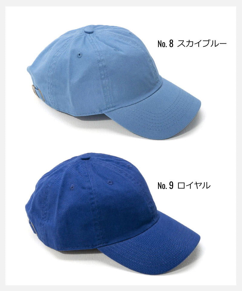 ニューハッタン キャップ ローキャップ ポロキャップ 6パネルキャップ コットンキャップ NEWHATTAN ニュー