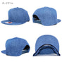 ニューハッタン キャップ 帽子 Snapback baseball cap デニム ウォッシャブルデニム フリーサイズ メンズ レディース denim 大きいサイズ デニム生地
