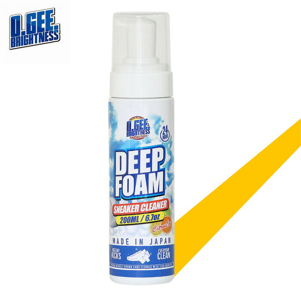 O.GEE BRIGHTNESS DEEP FOAM スニーカークリーナー 泡タイプ