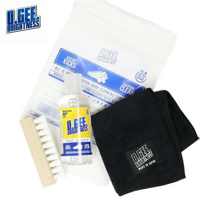 O.GEE BRIGHTNESS ALL IN ONE SHAMPOO STARTER KIT スニーカークリーナー セット