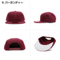 オットーキャップ otto シンプル 無地 cap 単色 フリーサイズ フラットバイザー 帽子 定番 ぼうし