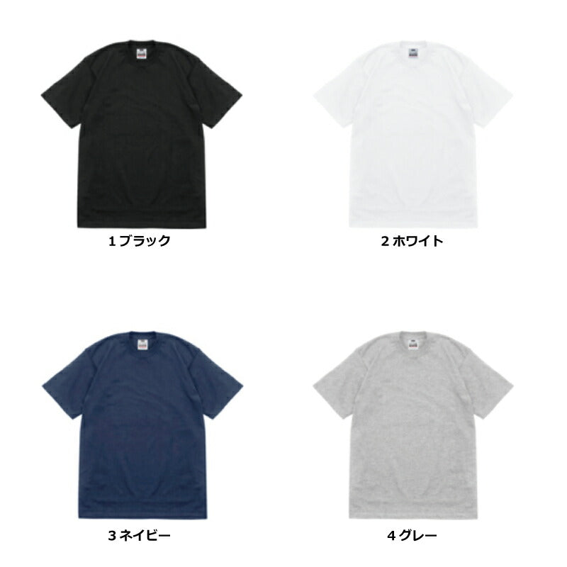 プロクラブ Tシャツ PRO CLUB 半袖Tシャツ ヘビーウェイト 無地 B系 ストリート 厚手シャツ シャツ メンズ レディース 半袖 シャツ 厚手 2XL 大きいサイズ 大きい ヘビーウエイト