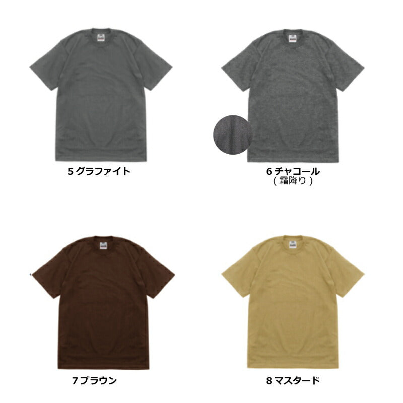 プロクラブ Tシャツ PRO CLUB 半袖Tシャツ ヘビーウェイト 無地 B系 ストリート 厚手シャツ シャツ メンズ レディース 半袖 シャツ 厚手 2XL 大きいサイズ 大きい ヘビーウエイト