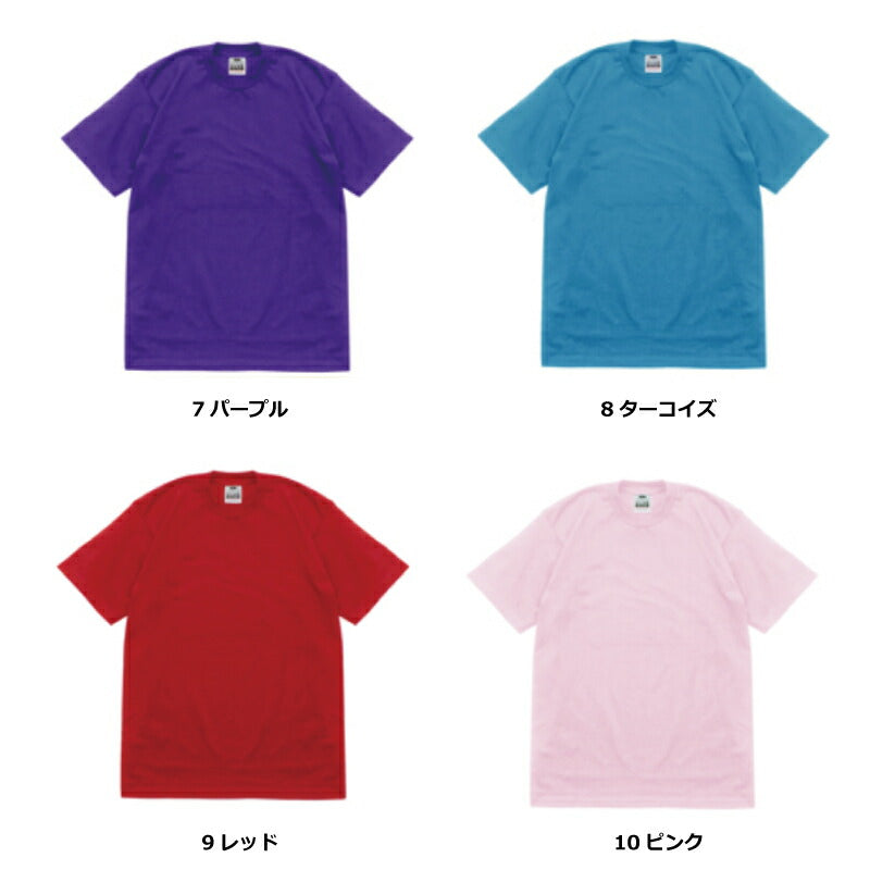 プロクラブ Tシャツ PRO CLUB 半袖Tシャツ ヘビーウェイト 無地 B系 ストリート パステル 淡い色 2XL 3L USサイズ メンズ レディース シャツ Tシャツ 厚手 厚手のTシャツ 文化祭 クラスTシャツ