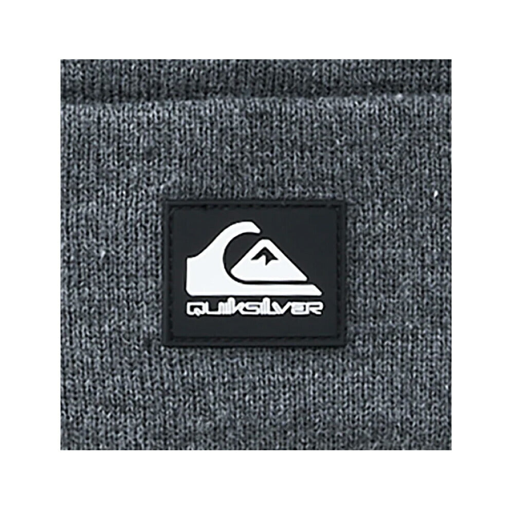 クイックシルバー ニット帽 QUIKSILVER BRIGADE BEANIE ビーニー スキー スノボ シンプル シリコンパッチ メンズ レディース