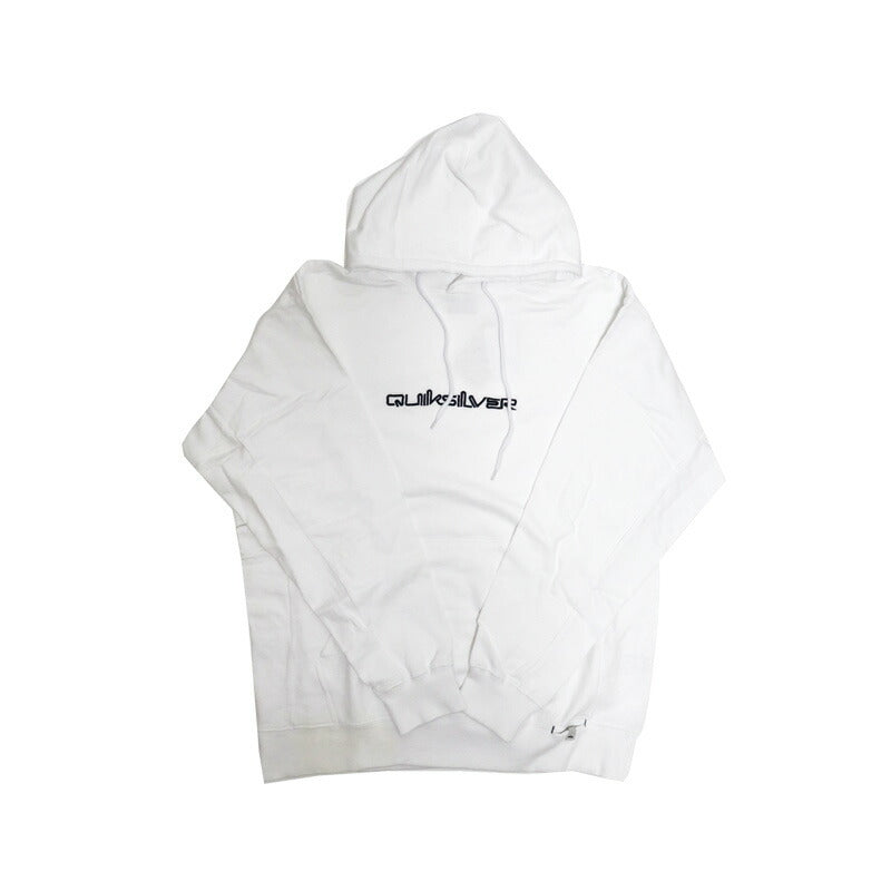 クイックシルバー パーカー QUIKSILVER OMNI EMBROIDERY HOODIE プルオーバー メンズ レディース 裏毛 シンプル ロゴ刺繍 サファー サーフィン スノーボード ベージュ