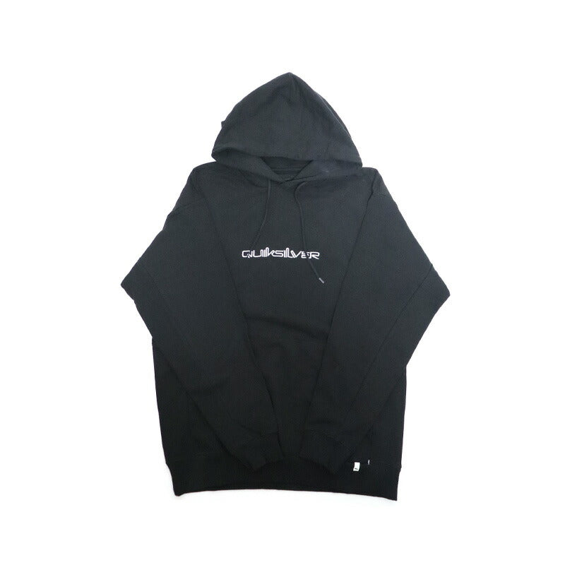 クイックシルバー パーカー QUIKSILVER OMNI EMBROIDERY HOODIE プルオーバー メンズ レディース 裏毛 シンプル ロゴ刺繍 サファー サーフィン スノーボード ベージュ
