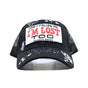 リーズンクロージング Reason Clothing メッシュキャップ im lost too スター キャップ フリーサイズ 帽子 メッシュ 大きいサイズ バイカー ライダー アジャスタベルト