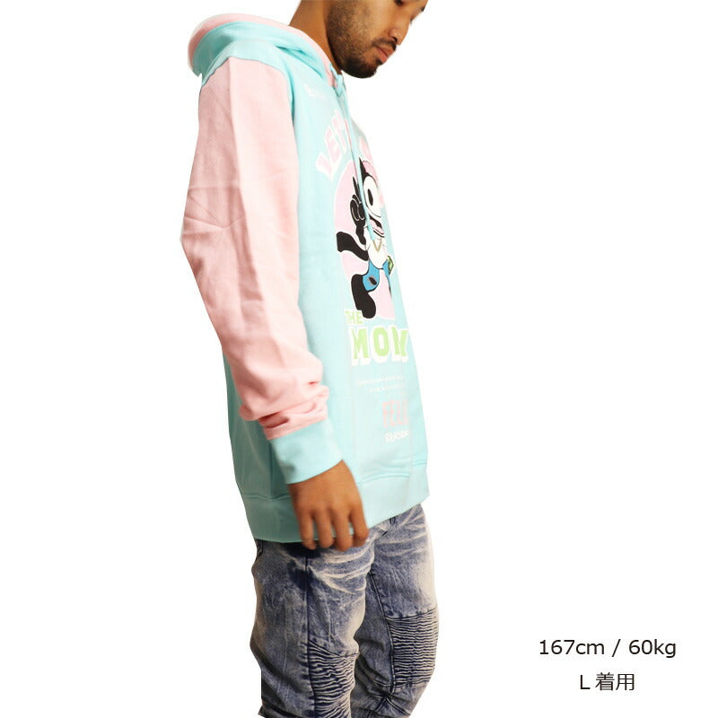 FELIX パーカー リーズン コラボ REASON CLOTHING  MADE IT HOODIE パーカー スウェットローライダー アメ車 キャラクター 人気 アメリカ