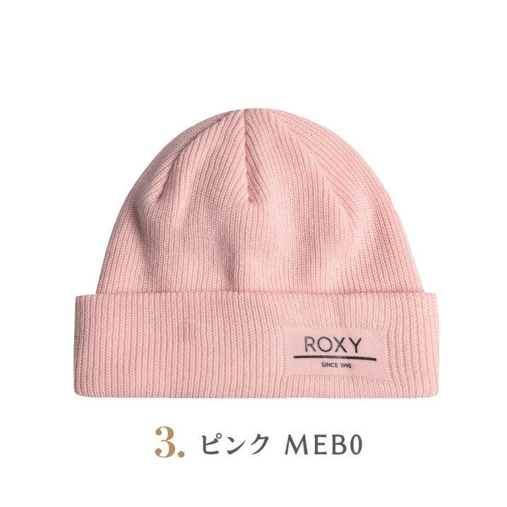 ロキシー ニット帽 Roxy FOLKER BEANIE レディース ガールズ 秋 冬 カフニット ビーニー スキー スノーボード 通勤 通学 白 黒 緑 ピンク フリーサイズ ERJHA04288
