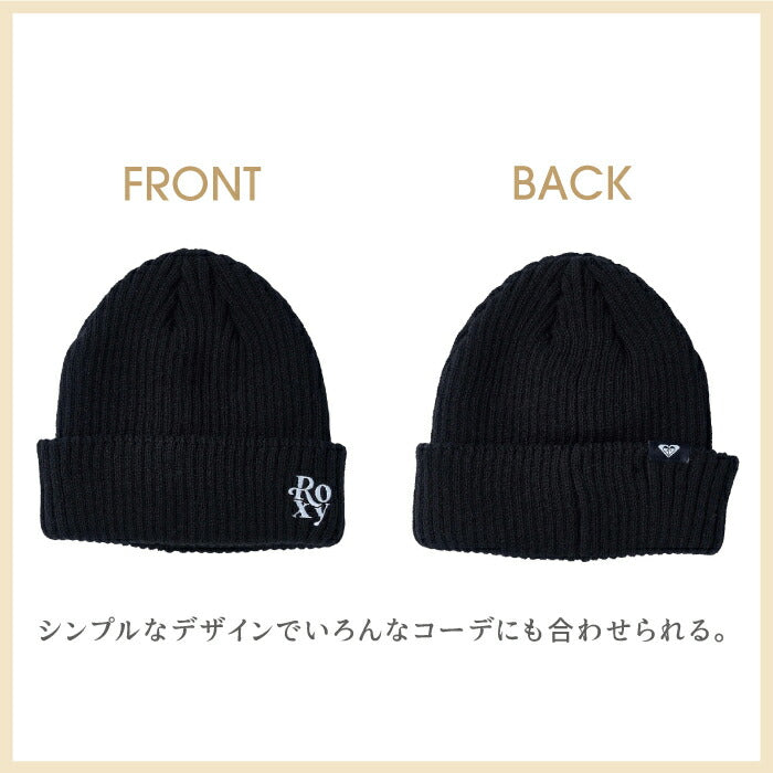 ロキシー ニット帽 Roxy GOOD TO GO ビーニー ニットキャップ ハーフフリースライナー付き レディース 女の子 スキー スノーボード かわいい リブ編み 冬 雪山