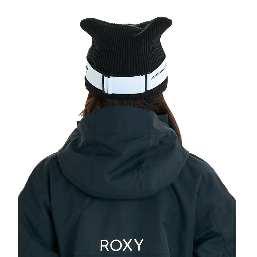ロキシー 猫耳ニット帽 ROXY ウィメンズ ROXY SQUARE BEANIE 猫耳ビーニー 撥水加工