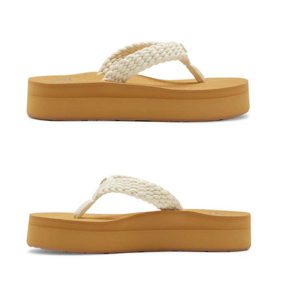 厚底サンダル 美脚 ビーチサンダル ロキシー Roxy PORTO PLATFORM ウィメンズ レディース ガール 女性 ヒール3.5cm