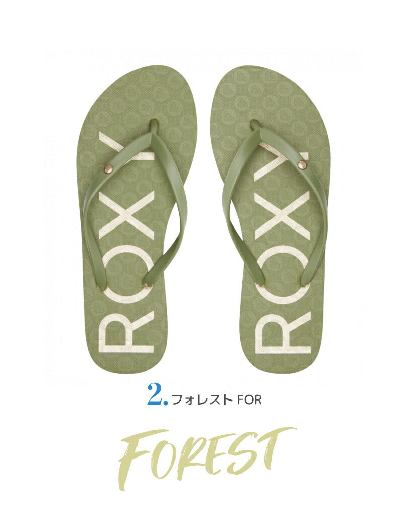 ROXY ロキシー ビーチサンダル ビーサン レディース SANDY III 夏 サンダル 海水浴 プール サーフィン