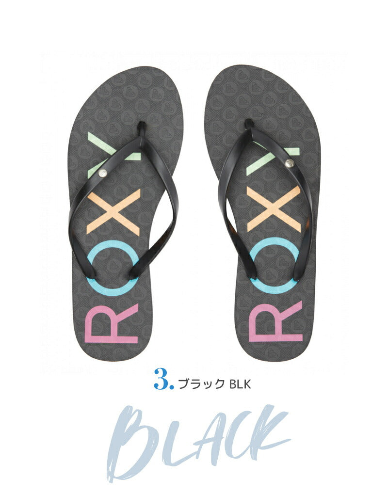 ROXY ロキシー ビーチサンダル ビーサン レディース SANDY III 夏 サンダル 海水浴 プール サーフィン