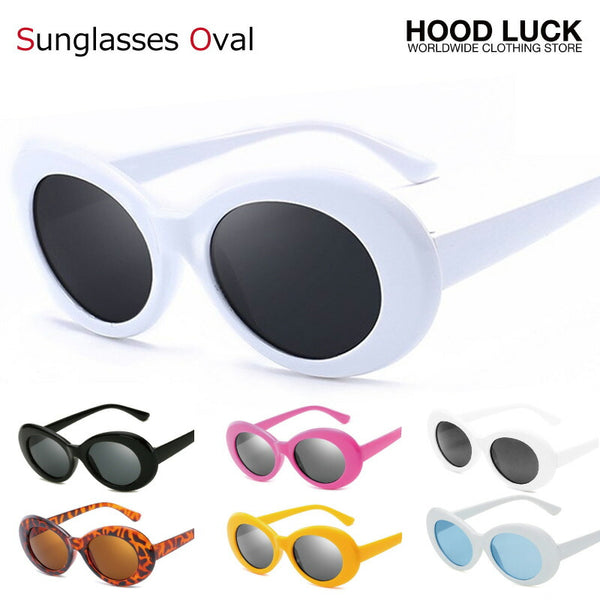 サングラス メンズ レディース oval オーバル ブランド 丸 卵型 ビーチ SUNGLASSES ダンス 衣装 ラッパー HIPHOP ストリート スト系 B系 丸 薄い 色 UV UVカット 紫外線対策 運転 ドライブ ラップ ホワイト 原宿 韓国