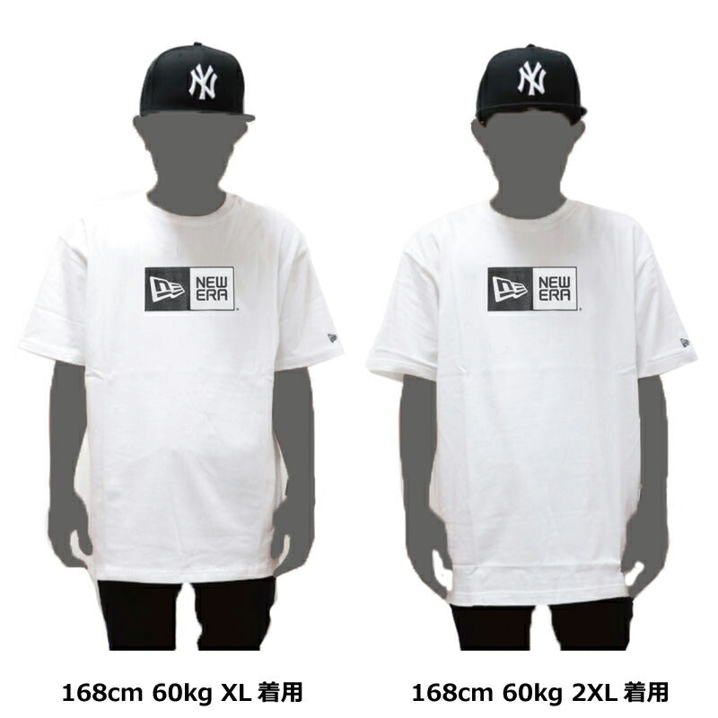 ニューエラ Tシャツ ボックスロゴ NEW ERA コットン Tシャツ ベーシックニューエラー シャツ 夏 定番 ロゴ VS 帽子 キャップ ステッカー 半袖 夏 メンズ レディース