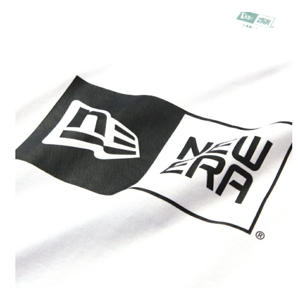 ニューエラ Tシャツ ボックスロゴ NEW ERA コットン Tシャツ ベーシックニューエラー シャツ 夏 定番 ロゴ VS 帽子 キャップ ステッカー 半袖 夏 メンズ レディース