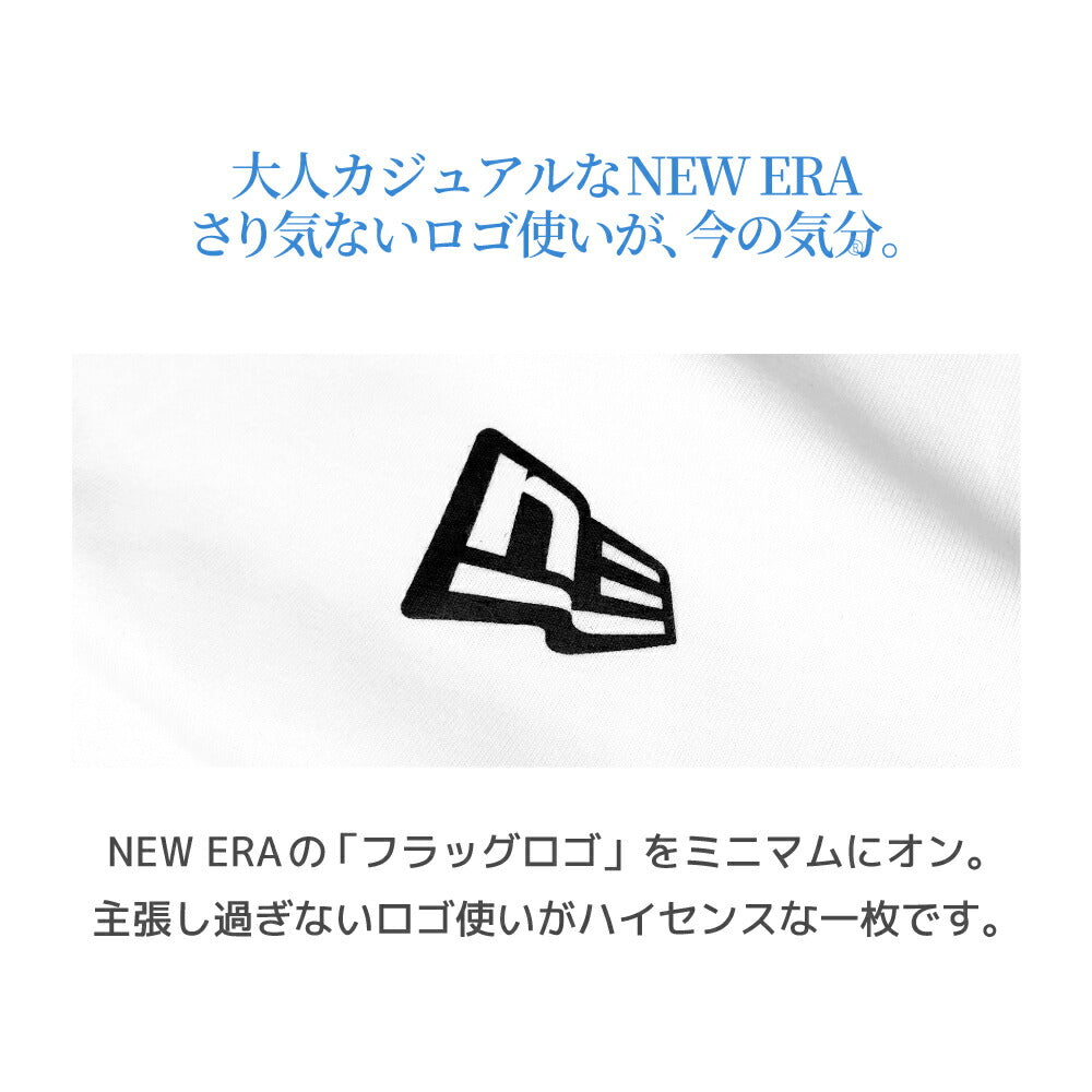 ニューエラ Tシャツ NEW ERAコットン Tシャツ ベーシック ミニ フラッグ メンズ レディース ロゴプリント シンプル ワンポイント