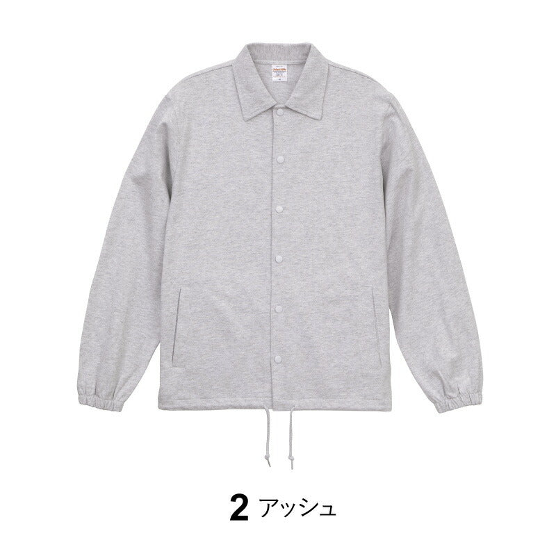 コーチジャケット スウェット10.0オンス コットン ジャージー コーチ ジャケット（一重）ユナイテッドアスレ UNITEDATHLE メンズ レディース オールシーズン