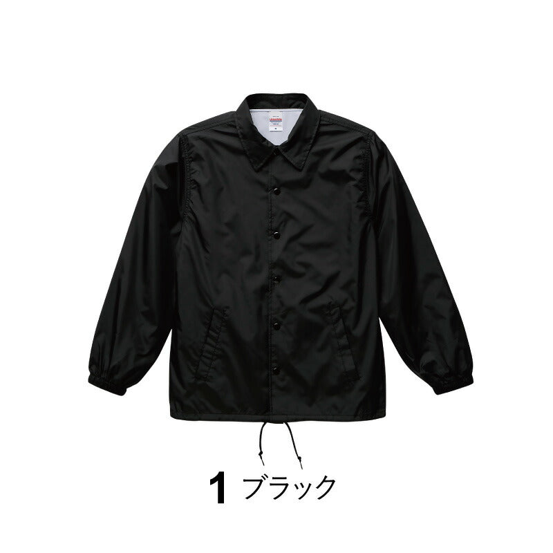ユナイテッドアスレ UNITEDATHLE ナイロン コーチ ジャケット裏地付 メンズ レディース 春秋冬 8カラー 7059-01
